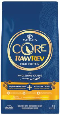 Wellness CORE RawRev Wholesome Grains Puppy Dry Dog Food 
