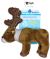 Spunky Pup Clean Earth Plush Caribou Dog Toy