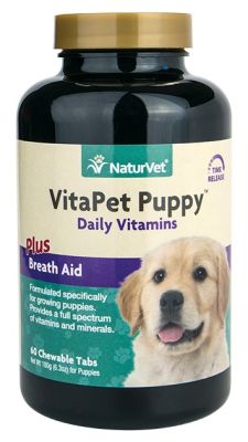 NaturVet VitaPet Puppy Tablets 60ct