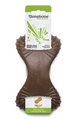 Benebone Peanut Butter Flavored Dental Dog Chew Toys