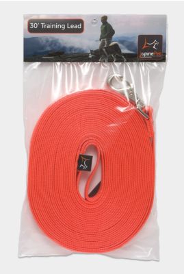 Lupine Basics Dog Training Leash - Red
