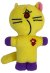 Multipet Bowzer and Meowzer Purrlonia 5" Plush Dog Toy