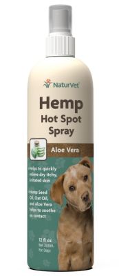 NaturVet Hemp Hot Spot Spray for Dogs 12oz