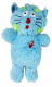 Multipet Bowzer and Meowzer Maximum 12" Plush Dog Toy