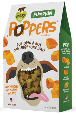 Etta Says! Snicky Snaks Pumpkin Poppers Dog Treat 10 oz