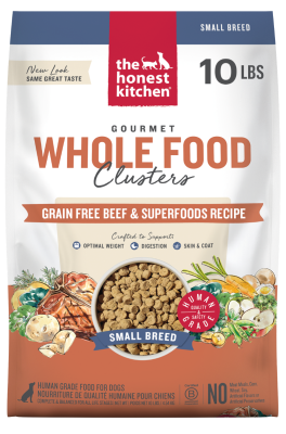 The Honest Kitchen Grain-Free Whole Food Clusters SMALL BREED Beef Dry Dog Food
