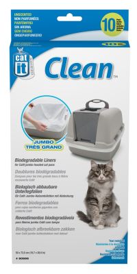 Catit Clean Liners for Jumbo Cat Pan - 10 pack - Unscented