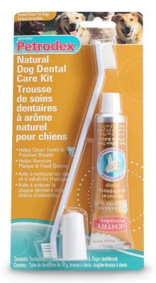 Sentry Petrodex Natural Dog Dental Care Kit - 2.5 oz