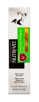 Nutri-Vet Enzymatic Toothpaste for Dogs - 2.5oz
