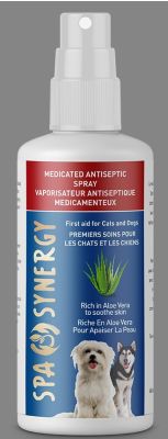 Spa Synergy Medicated Antiseptic Spray For Dogs - 190ml