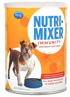 PetAg Nutri-Mixer Immunity Milk-Based Food Topper For Dogs and Puppies - 12oz