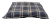 Ruff Love Buffalo Plaid Grey & Tan Cloud Pillow Dog Bed