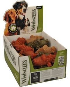 Whimzees Alligator Dental Dog Treats in Bulk Case