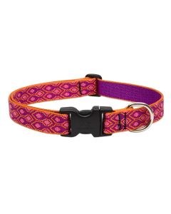 Lupine Originals Pattern Adjustable Dog Collar - Alpen Glow