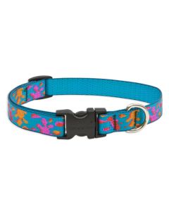 Lupine Originals Pattern Adjustable Dog Collar - Wet Paint!