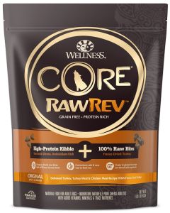 Wellness CORE RawRev Natural Grain Free Original Turkey & Chicken with Freeze Dried Turkey Dry Dog Food
