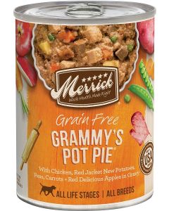 Merrick Classic Grain-Free Grammy's Pot Pie Canned Dog Food 12 x 12.7oz