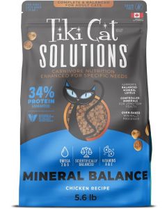 Tiki Cat Solutions Mineral Balance Chicken Recipe Dry Cat Food