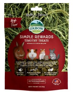 Oxbow Simple Rewards Timothy Treats - 1.4oz