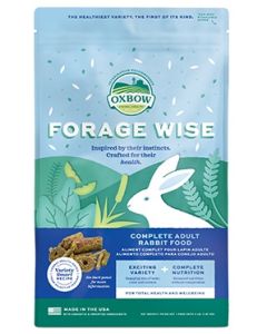 Oxbow Animal Health Forage Wise Complete Adult Rabbit Food 4lb