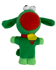 Multipet Bowzer and Meowzer Grrronk 5" Plush Dog Toy