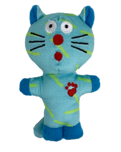 Multipet Bowzer and Meowzer Maximum 5" Plush Dog Toy