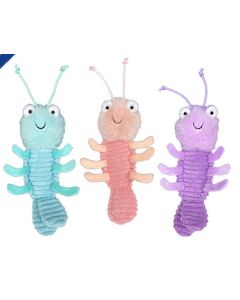 Multipet Margaritaville Mini Gumbo Shrimp 6" Dog Toy