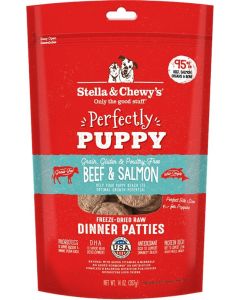 Stella & Chewy's Beef & Salmon Puppy Freeze-Dried Dinner Patties Dog Food