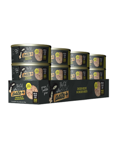 Tiki Cat After Dark Pate+ Chicken Recipe in Chicken Broth Canned Cat Food - 12 x 2.8oz