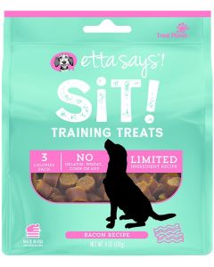 Etta Says! SIT! Bacon Recipe Dog Training Treats 6oz