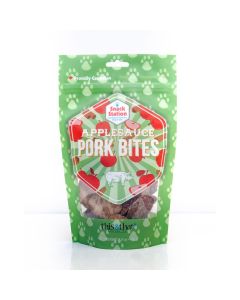 This & That Applesauce Pork Bites Dehydrated Dog Treats - 142g