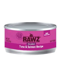 RAWZ Shredded Tuna and Salmon Recipe Canned Cat Food