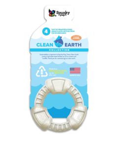 Spunky Pup Clean Earth Recycled Ring Dog Toy