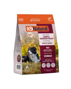 K9 Natural Lamb & Venison Feast Raw Freeze-Dried Dog Food