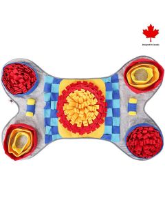 PawzNDogz Challenger Bone Snuffle Mat For Dog - Challenge Level 4