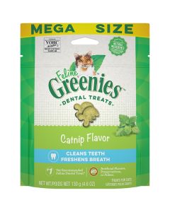 Greenies Feline Catnip Flavor Dental Cat Treats