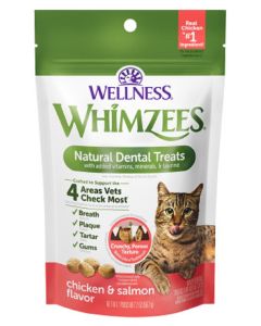 Whimzees Chicken and Salmon Flavour Natural Dental Cat Treats