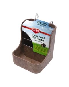 Kaytee Hay & Food Bin Feeder