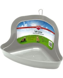 Kaytee Tall Corner Locking Litter Pan