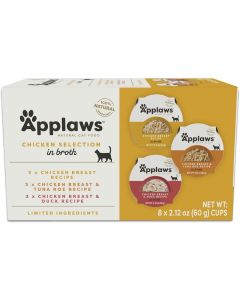 Applaws Chicken Multipack Cat Food Pot 8 x 60g