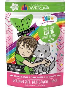 Weruva BFF Tuna & Lamb Luv Ya Recipe In Gravy Cat Food Pouches