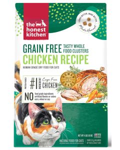 The Honest Kitchen Whole Food Clusters Grain Free Chicken Recipe Dry Cat Food