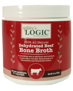 Nature's Logic Dehydrated Beef Bone Broth for Dogs & Cats - 6oz