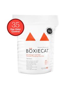 Boxiecat Extra Strength Premium Clumping Clay Cat Litter - 16lbs