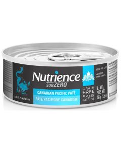 Nutrience Subzero Grain-Free Canadian Pacific Pate Canned Cat Food 24x5.5oz