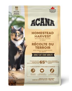 Acana Homestead Harvest Free-Run Chicken and Turkey Adult Dry Cat Food