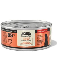 Acana Salmon Recipe Premium Pate in Bone Broth Canned Cat Food