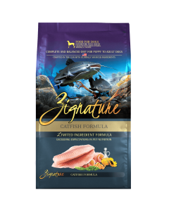 Zignature Limited Ingredient Catfish Formula Dry Dog Food