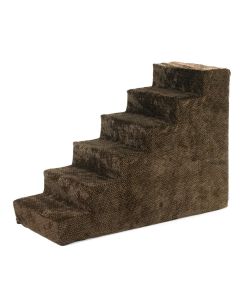 Bowsers Designer Pet Step-Diamond-6 Steps-Chocolate Bone
