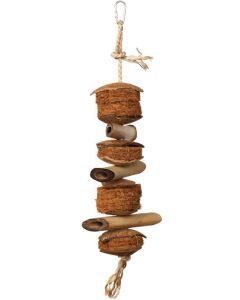 Prevue Hendryx Naturals Coco & Bamboo Bird Toy